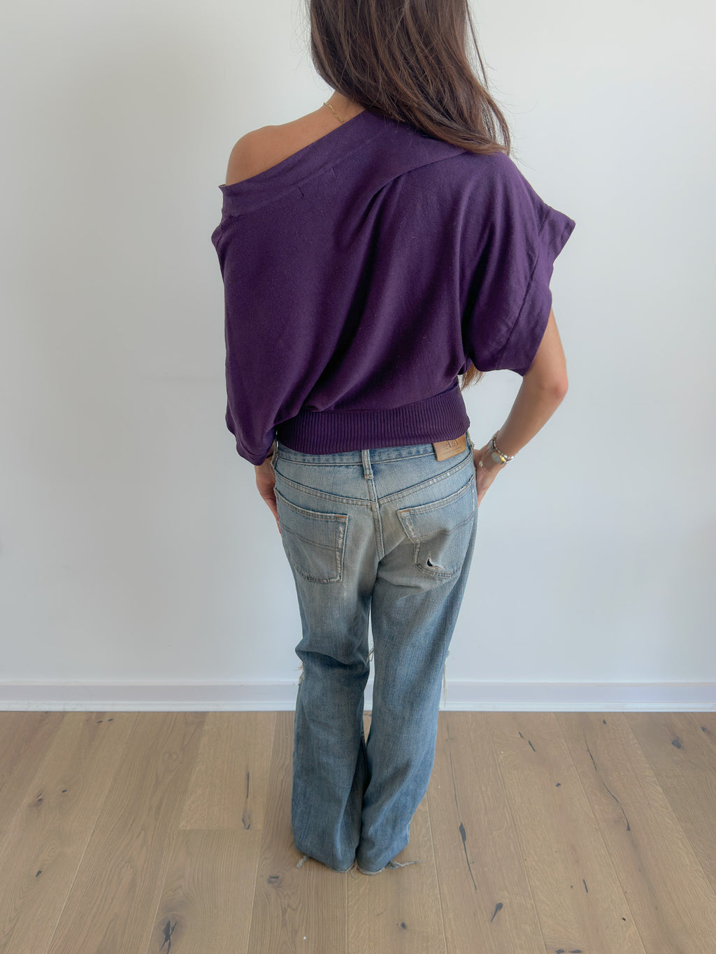 slouchy knit / size s