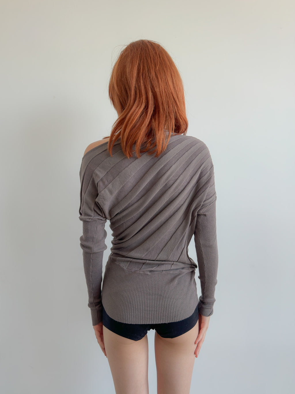 asymmetric knit / size xs/s