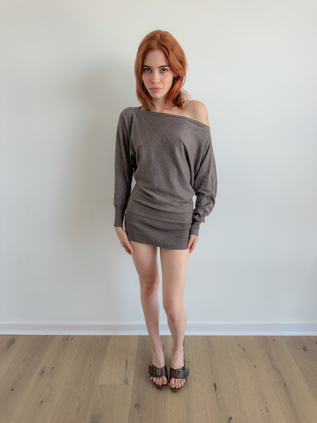 slouchy batwing knit / size s