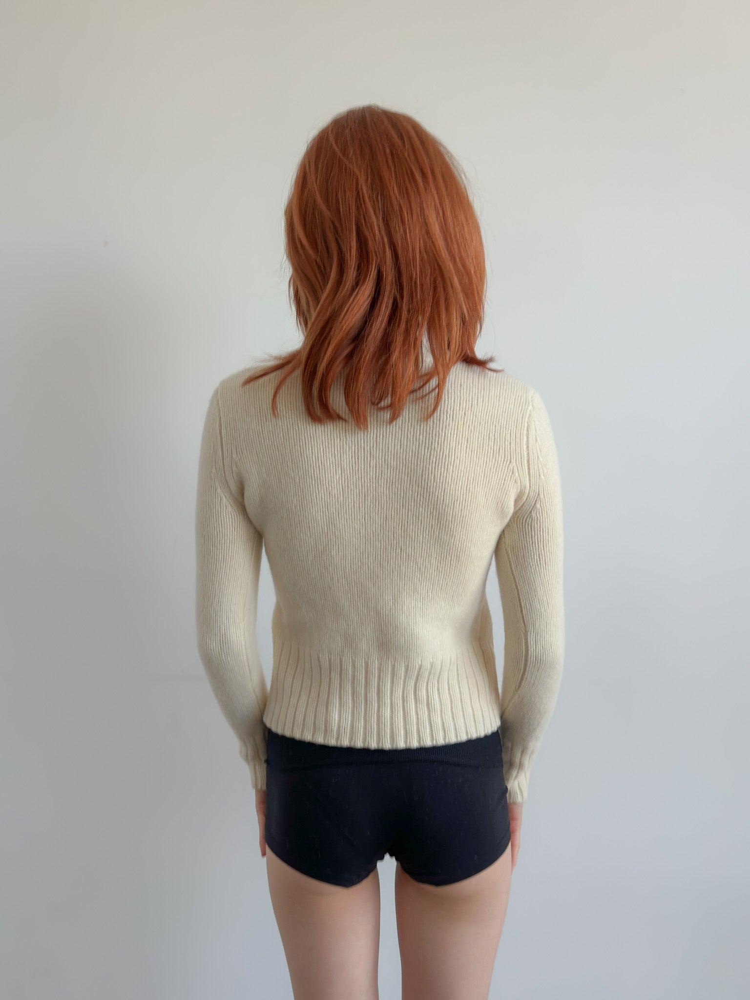 DKNY dual zip knit / size xs-s