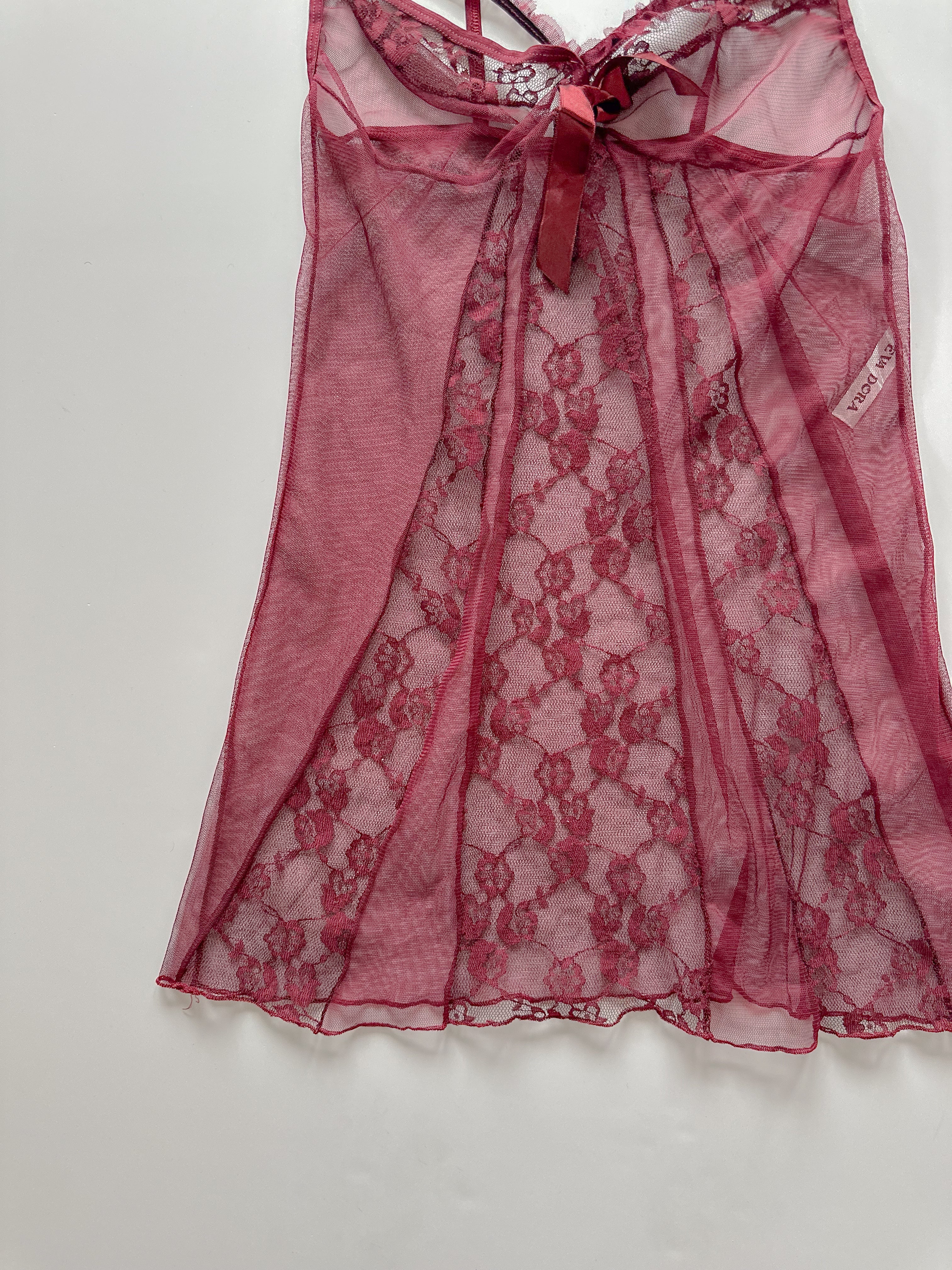 mesh cami top / size small