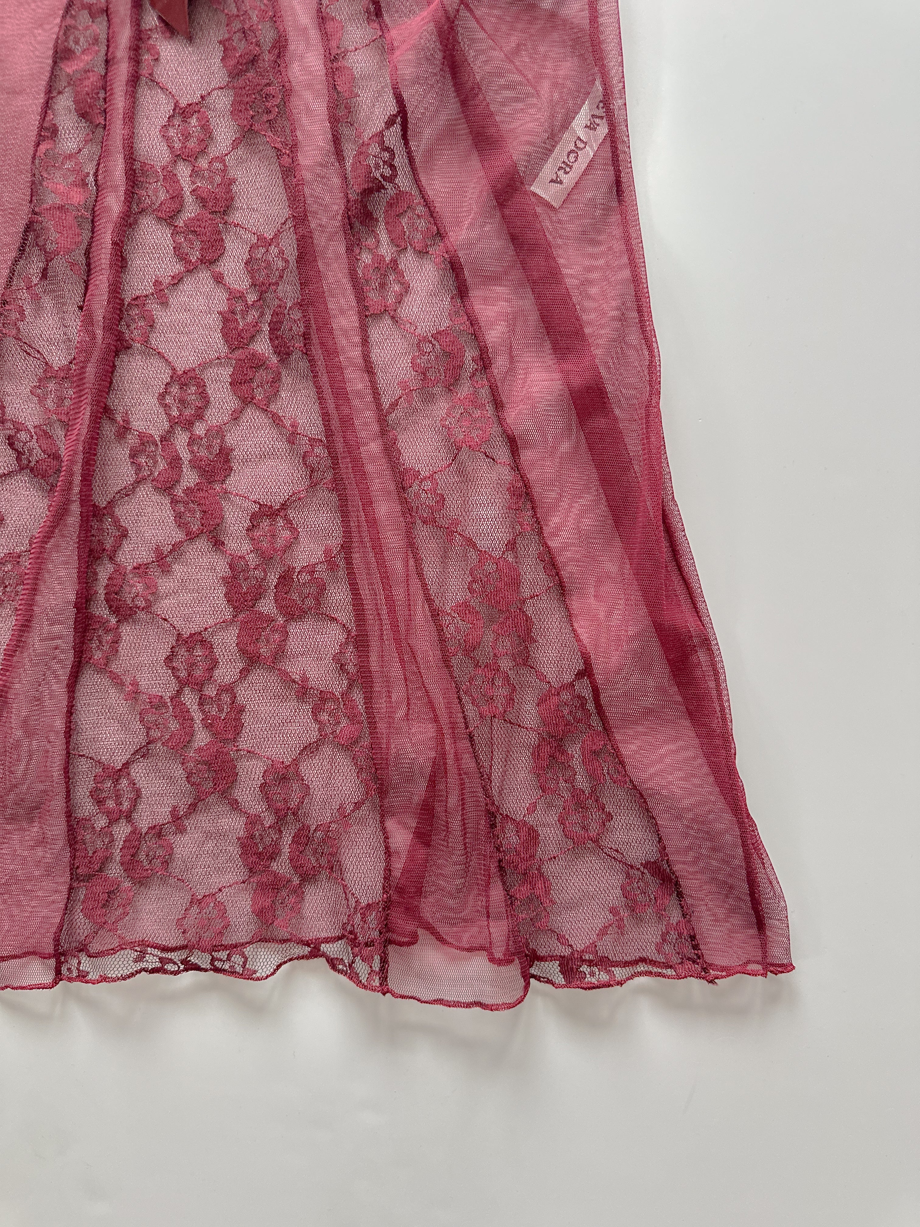 mesh cami top / size small