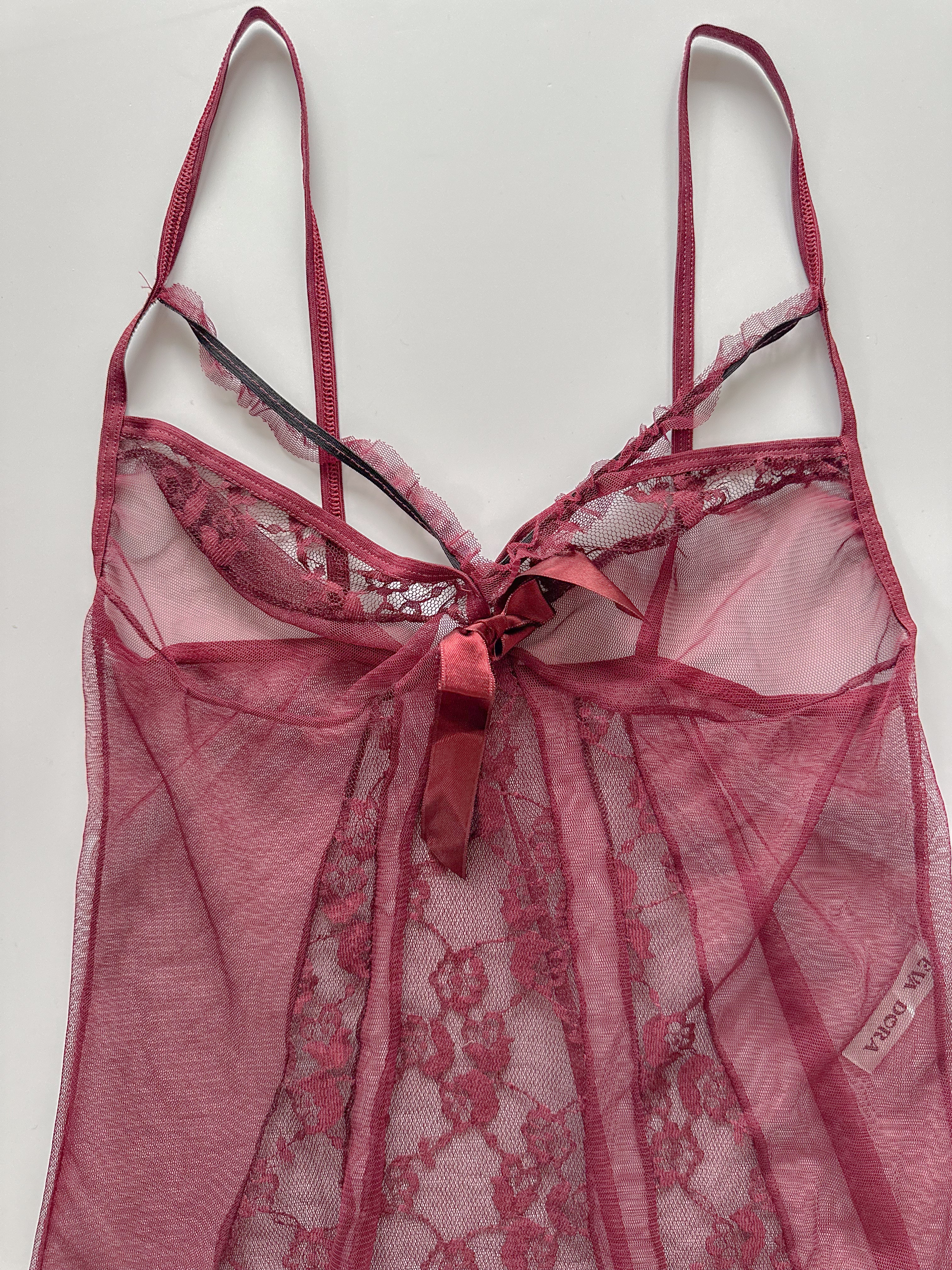 mesh cami top / size small