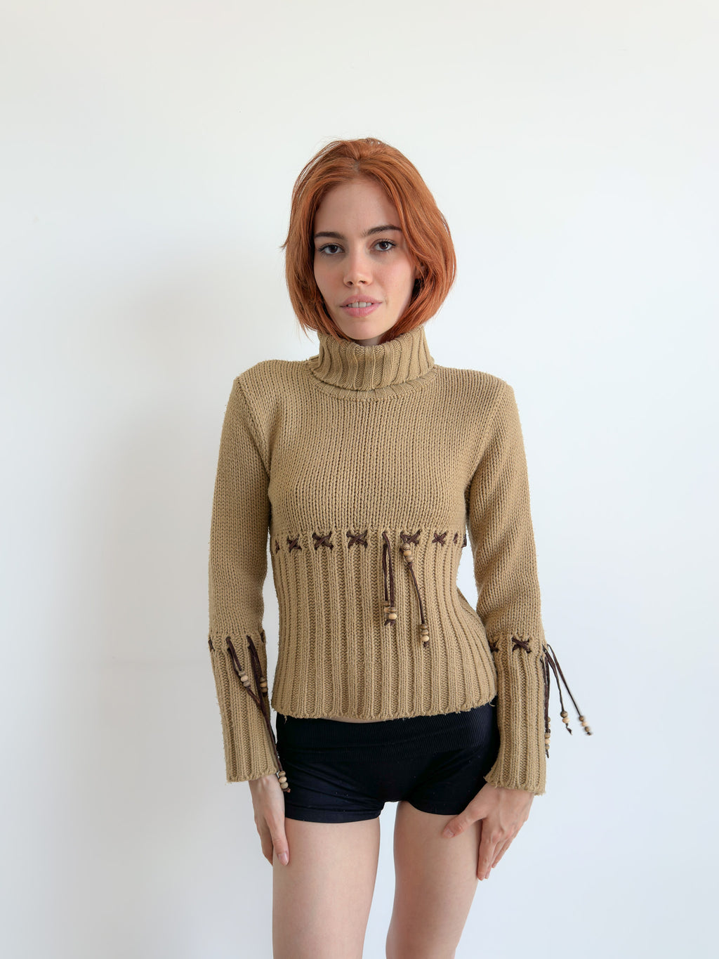 roll neck jumper / size xs