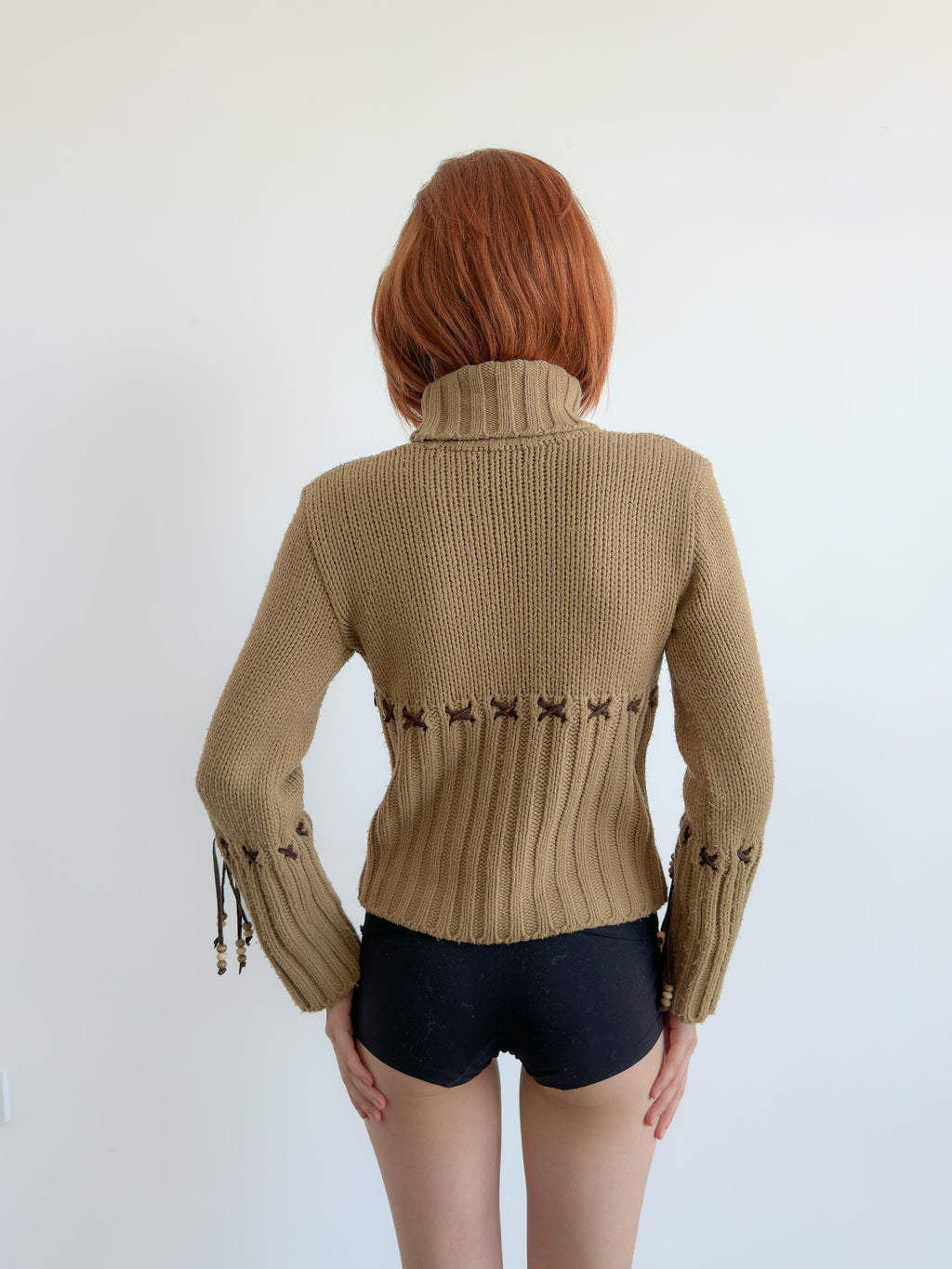 roll neck jumper / size xs