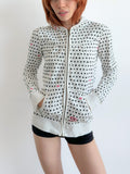 grunge hoodie / size xs-s