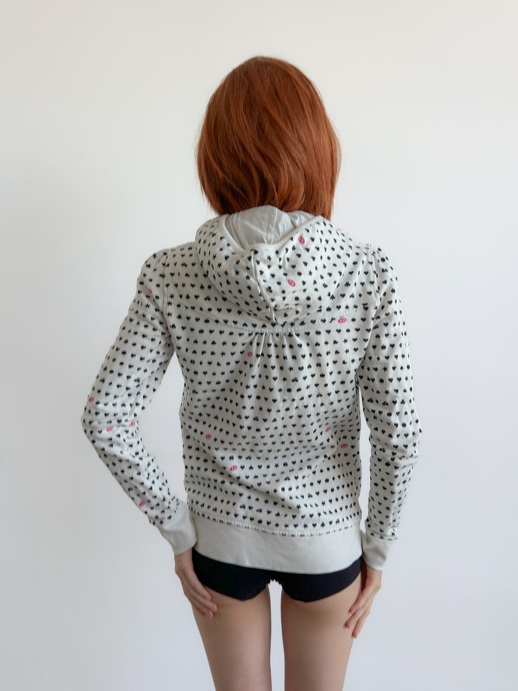 grunge hoodie / size xs-s