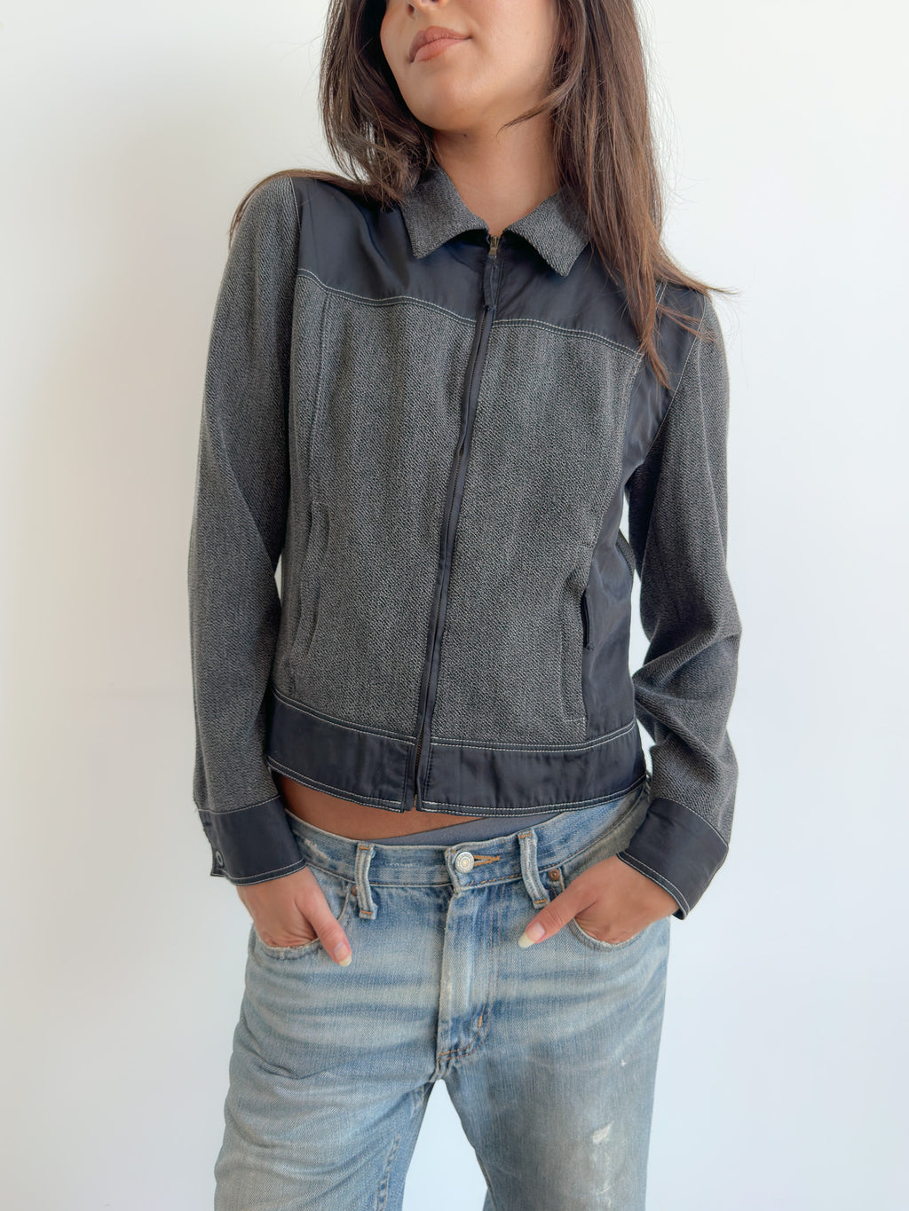 bi-material jacket / size s