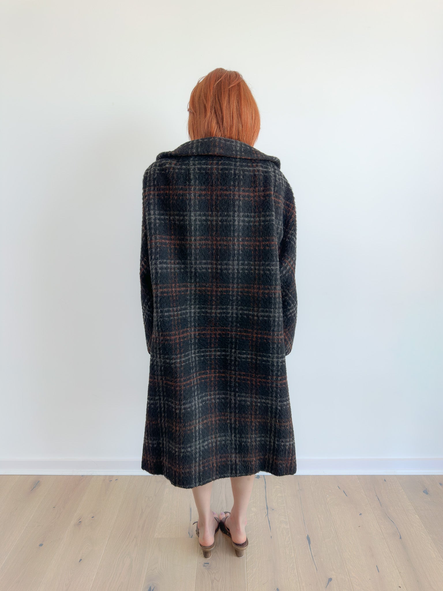 80's wool jacket / size l