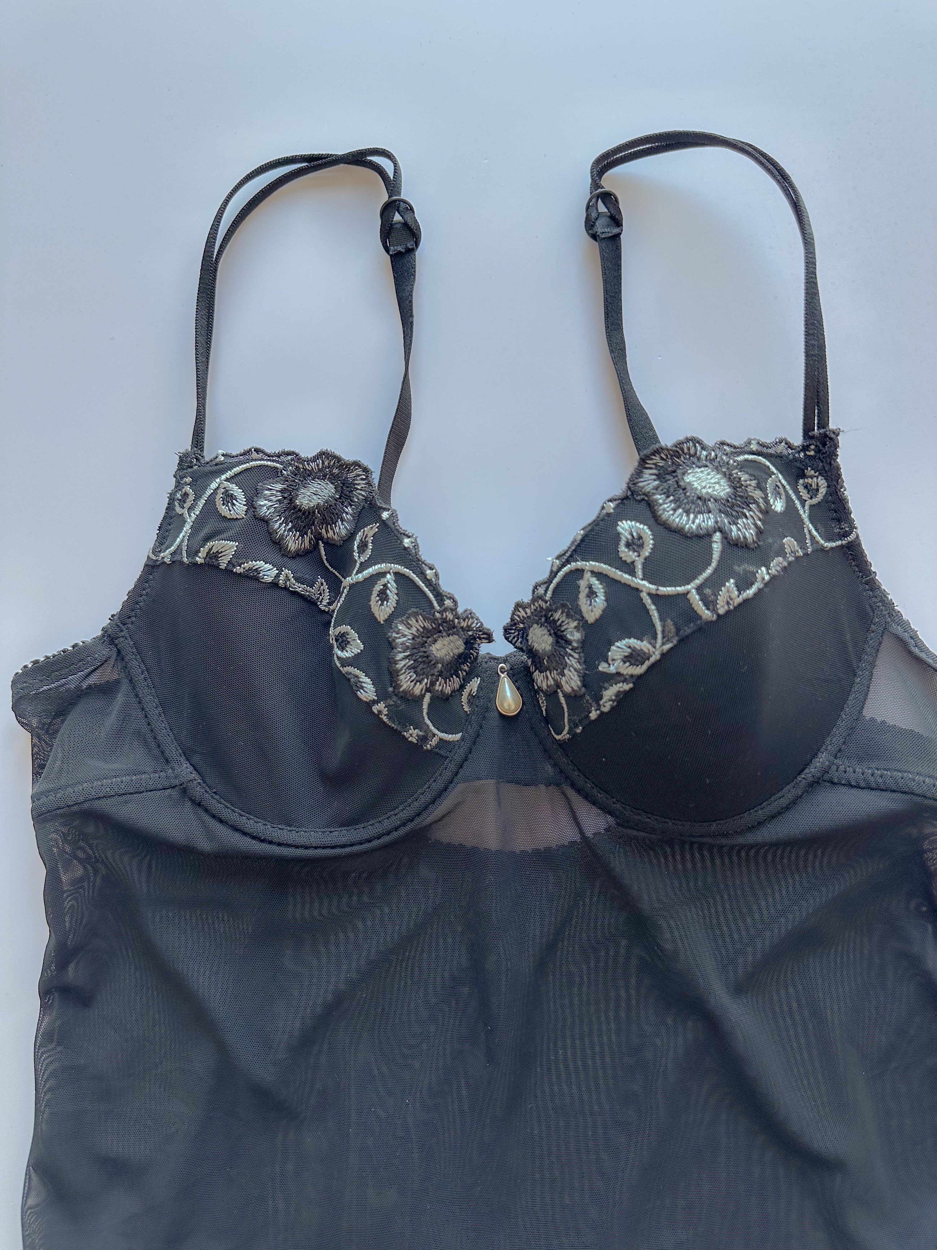 mesh corset top / size small