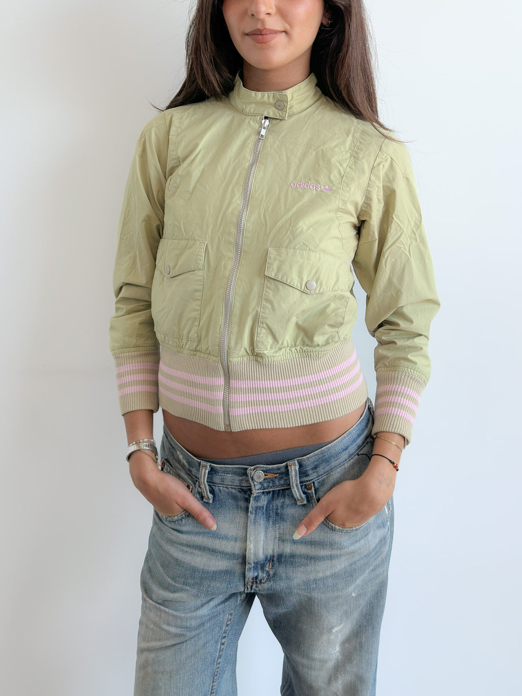 adidas jacket / size xs-s