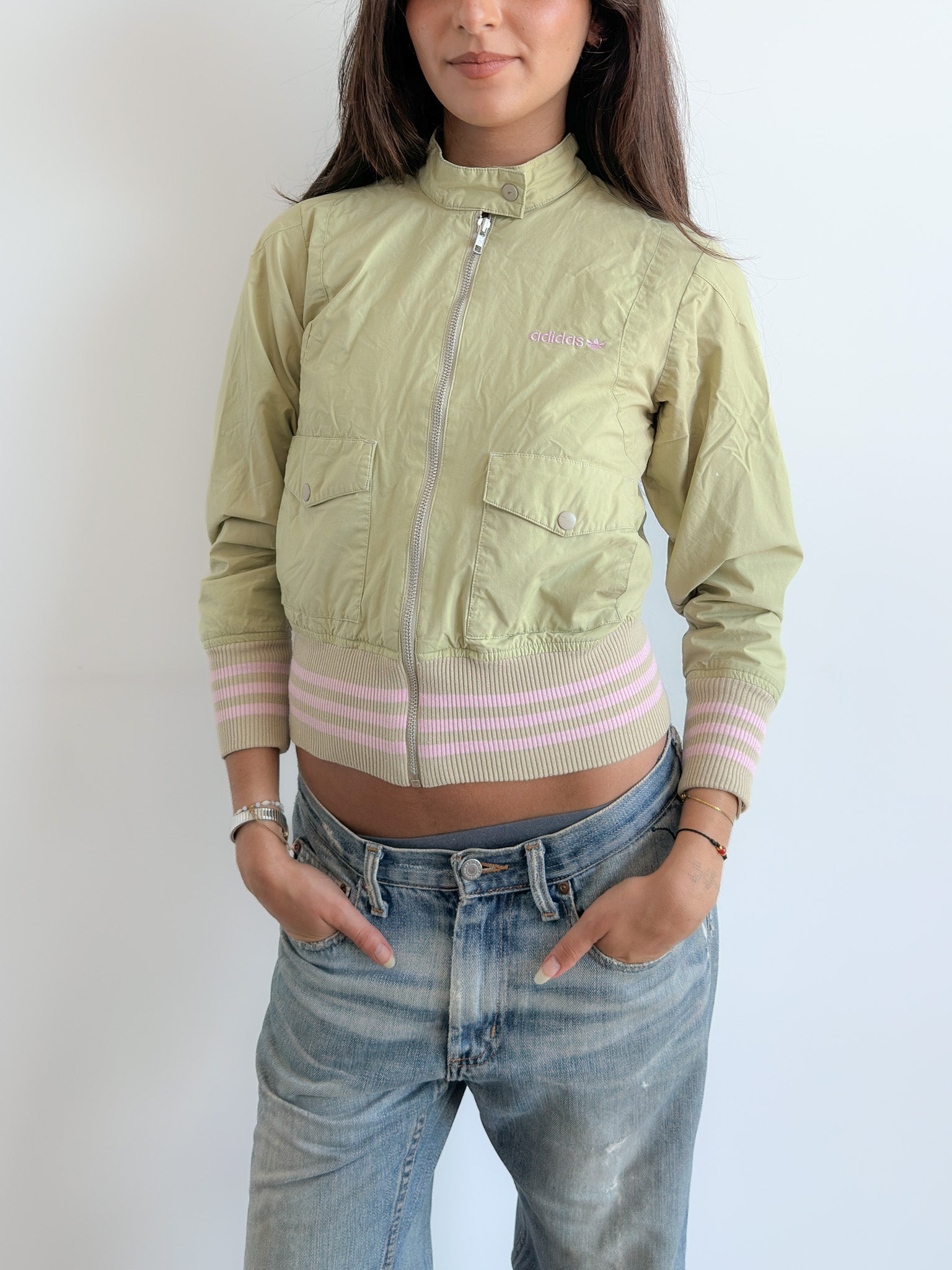 adidas jacket / size xs-s