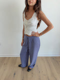wide leg pants / size xs-s