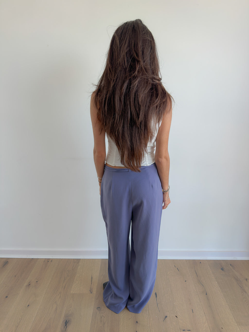 wide leg pants / size xs-s