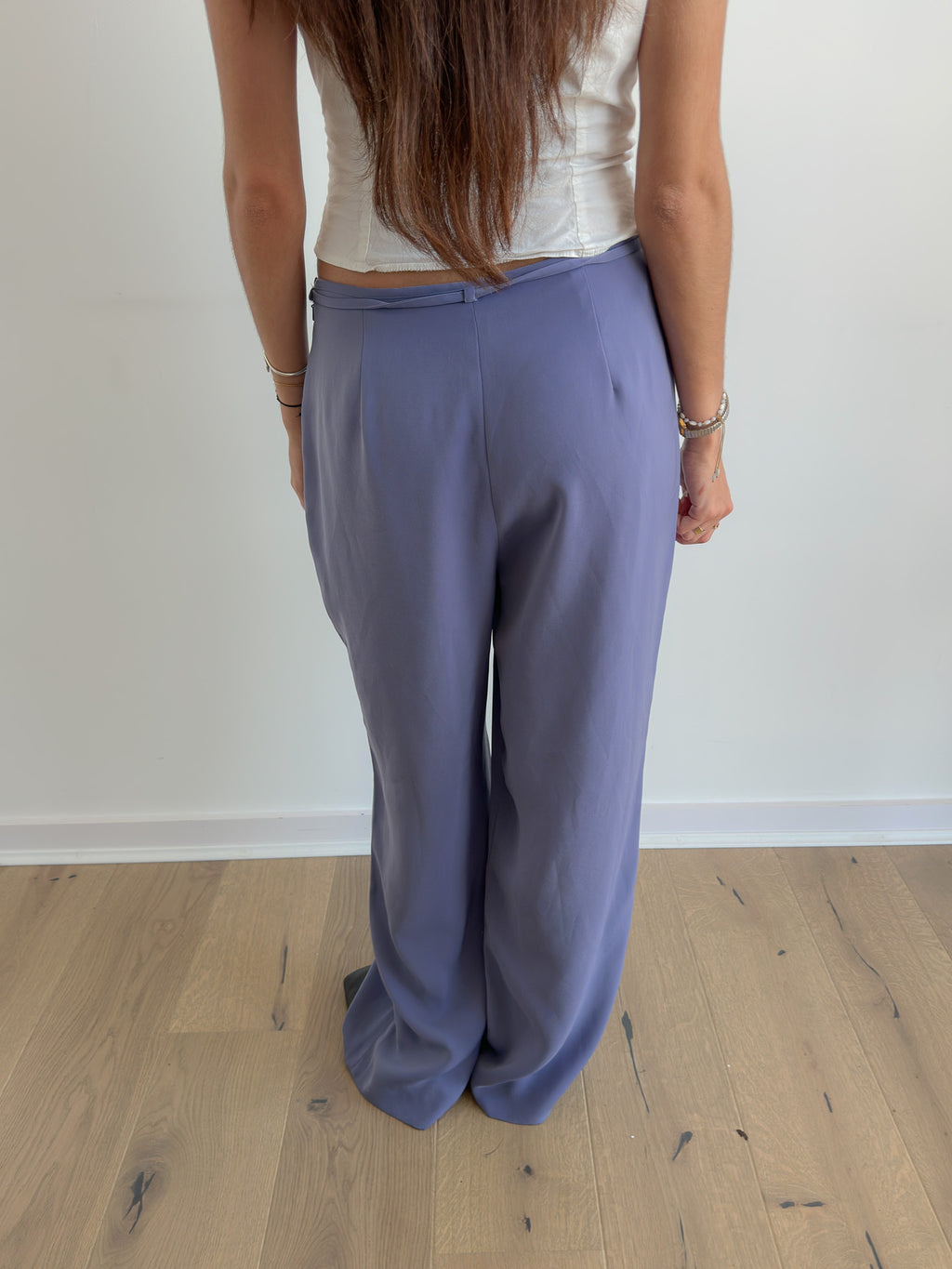 wide leg pants / size xs-s