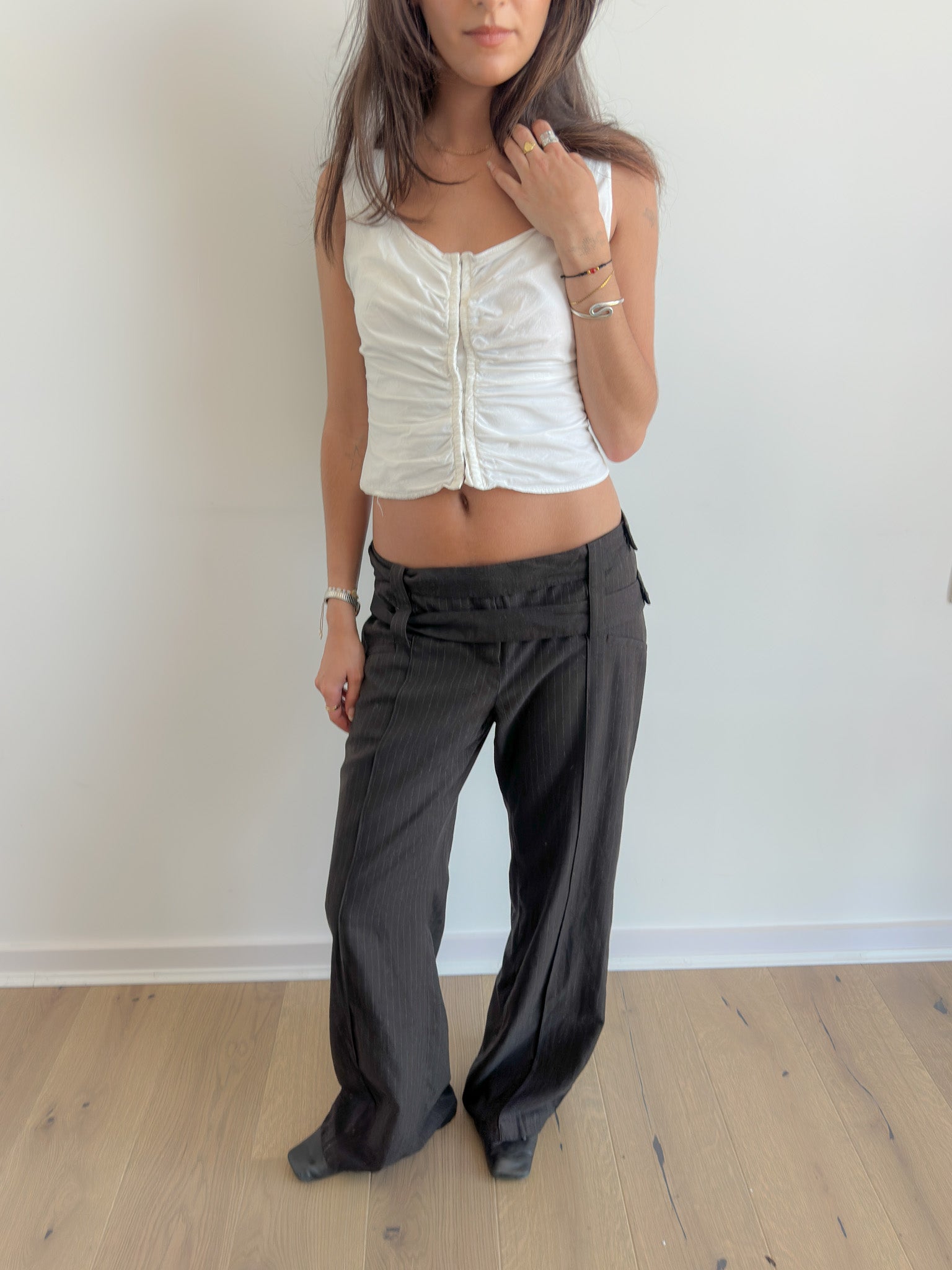 wide leg pants / size s-m