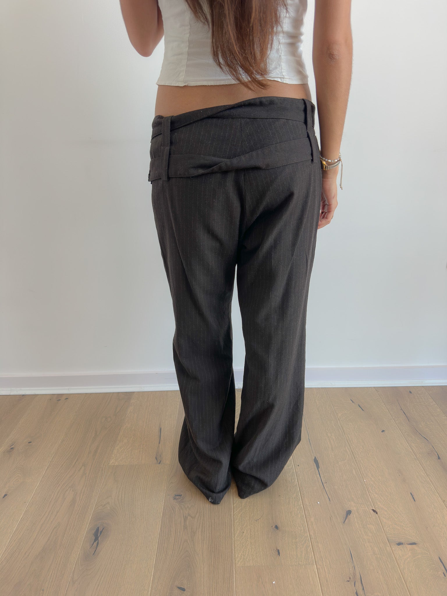 wide leg pants / size s-m