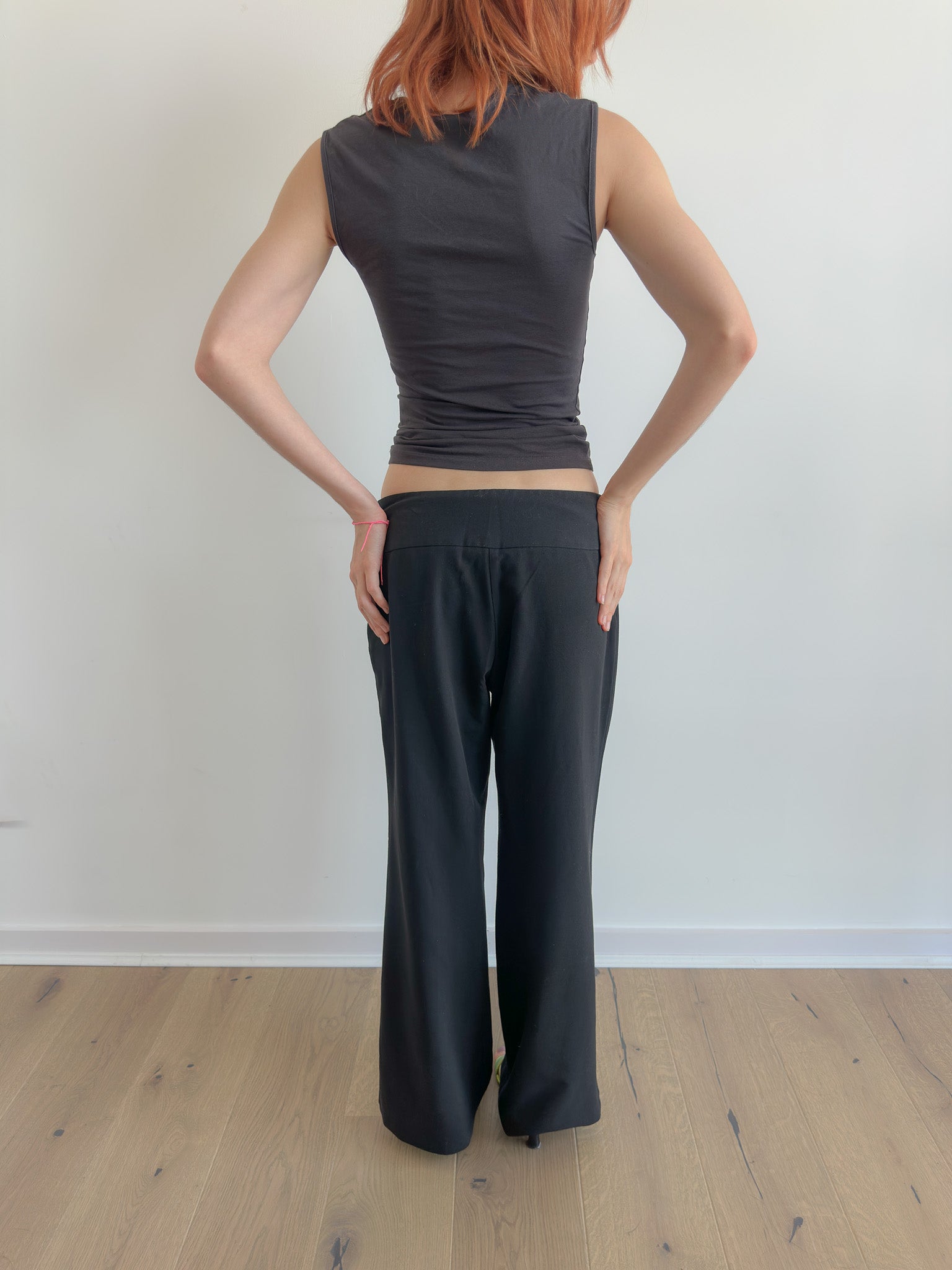 low rise pants / size xs/s