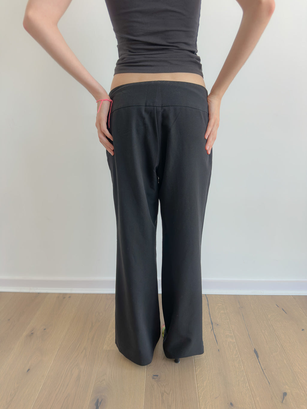 low rise pants / size xs/s