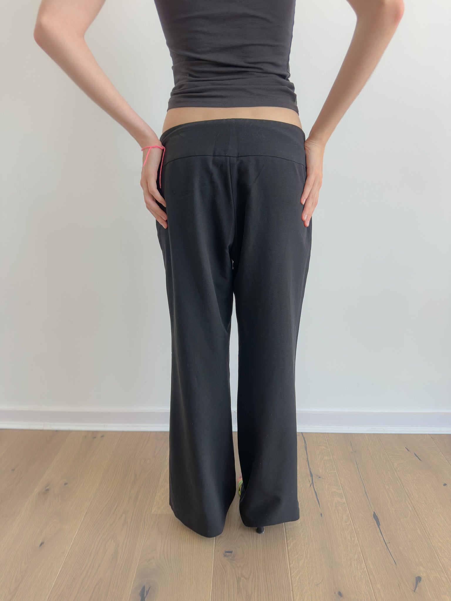 low rise pants / size xs/s