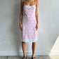 Lace Overlay Dress - Size M