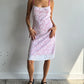 Lace Overlay Dress - Size M