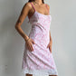 Lace Overlay Dress - Size M