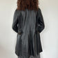 Leather Trench Jacket · Size S