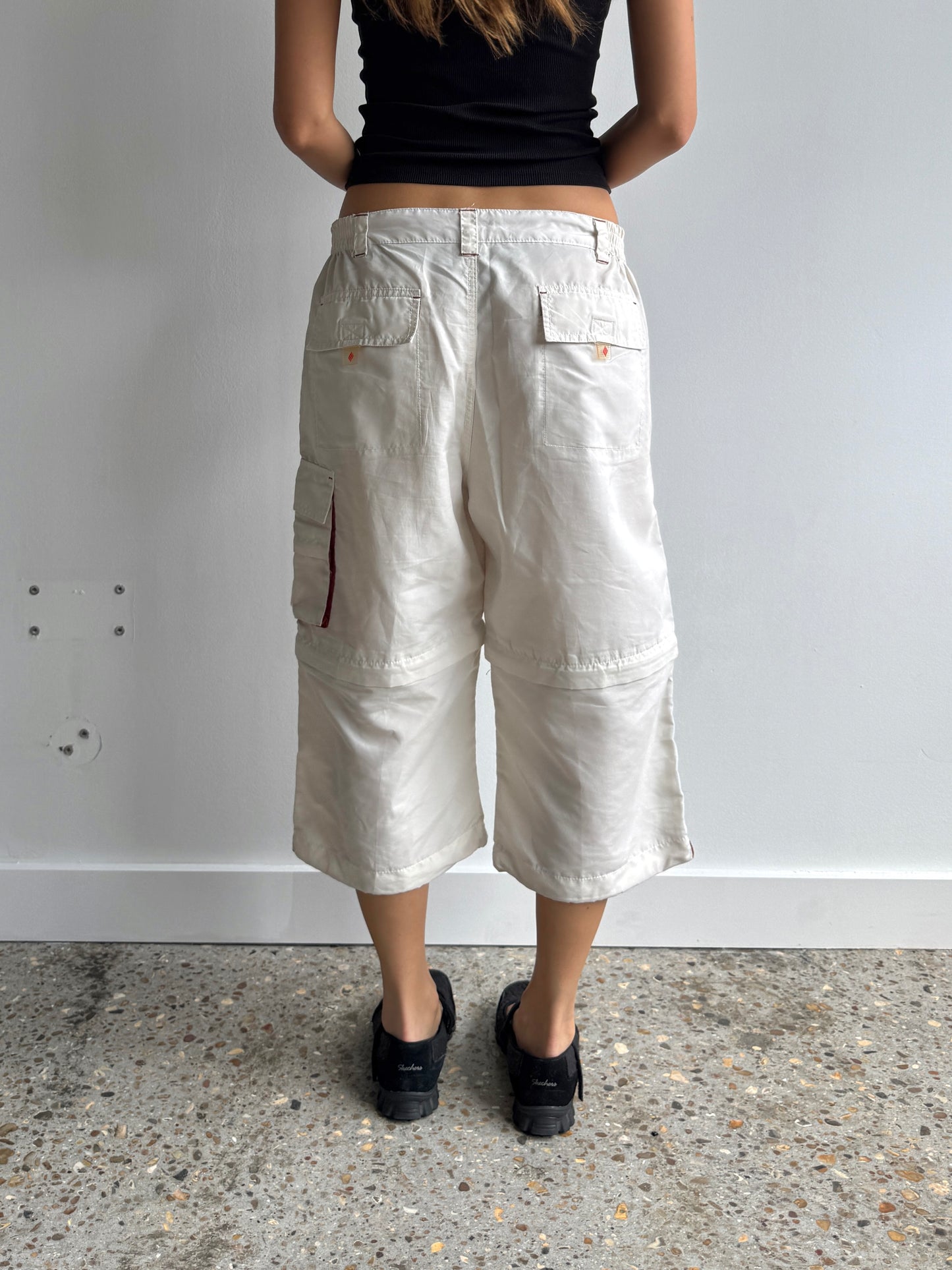 Baggy Cargo Capris - Size S