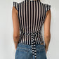 Mesh Stripe Top - Size XS