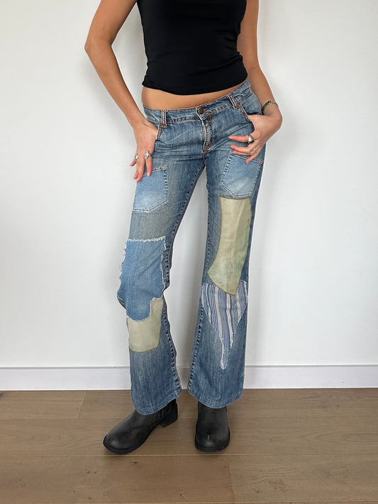 Cavalli Patchwork Jeans · Size S