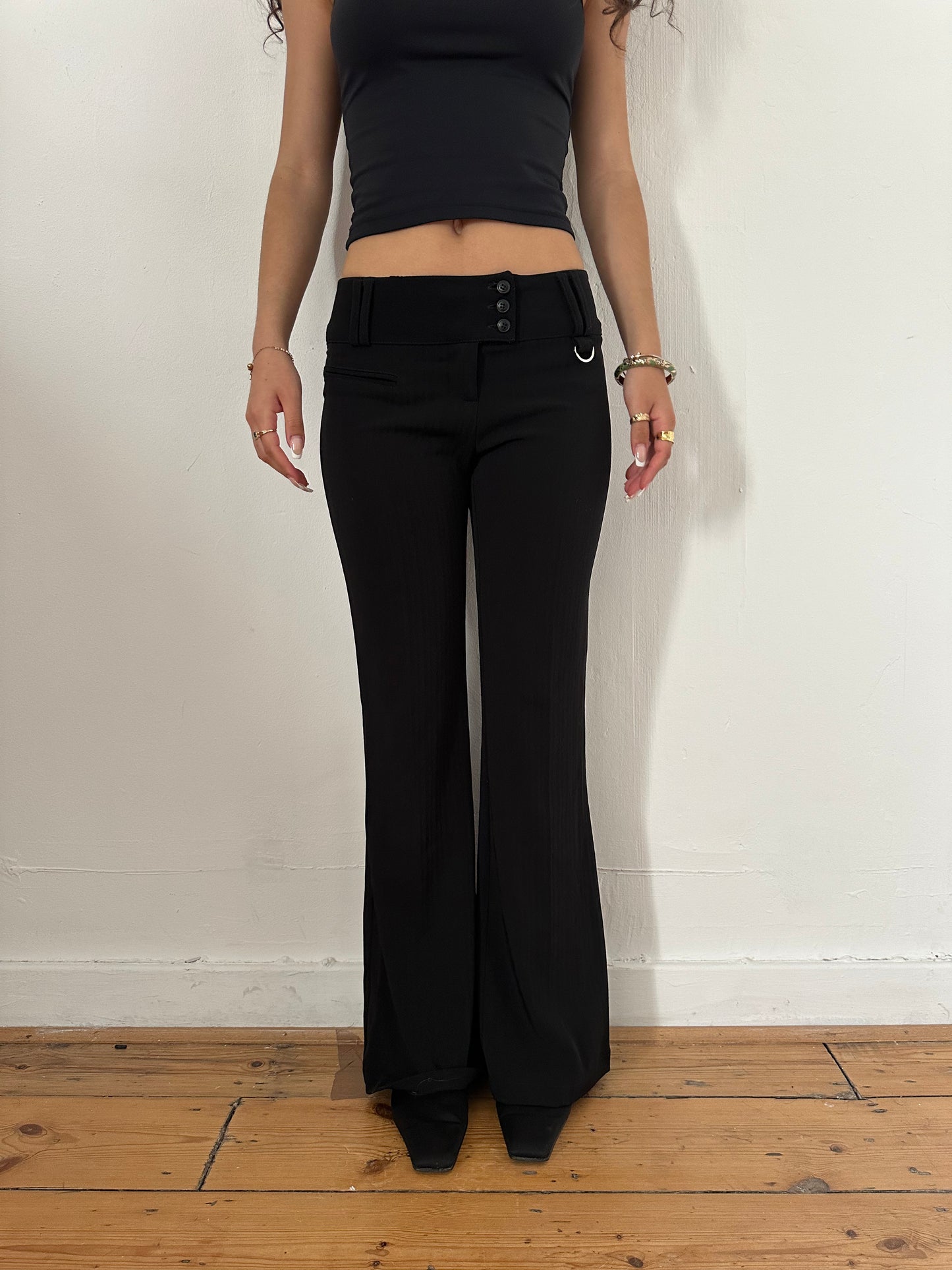 00's Office Core Trousers | Size XS