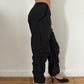 90's Ruched Capri Pants | Size XS