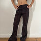 90's Pinstripe Trousers | Size S