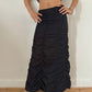 90's Ruched Archive Skirt | Size XS/S