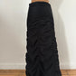 90's Ruched Archive Skirt | Size XS/S