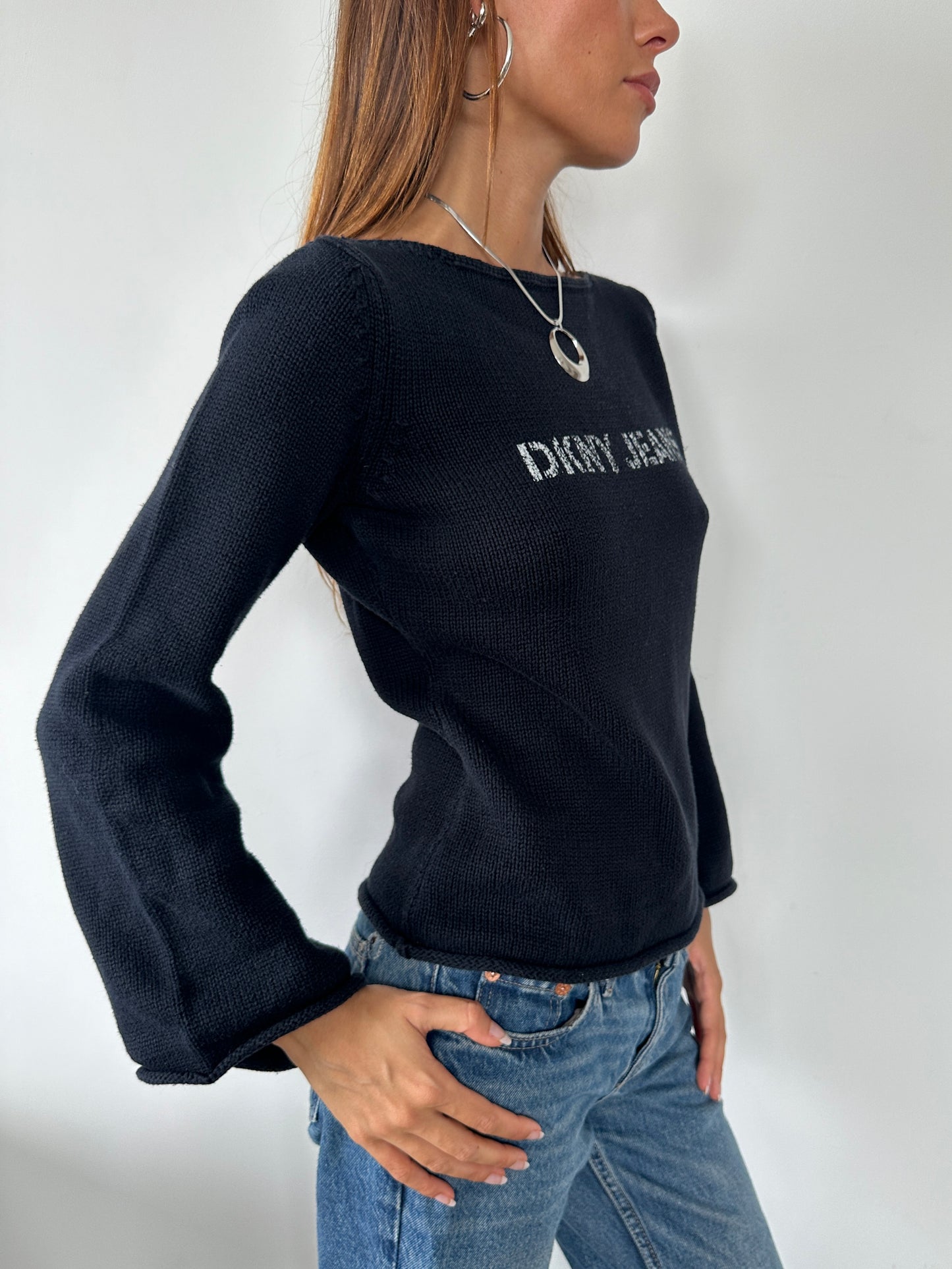 DKNY Slouchy Knit - Size S/M