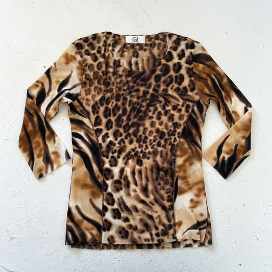 90's Long Sleeve Top - Size S