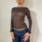 90's Mesh Top - Size S