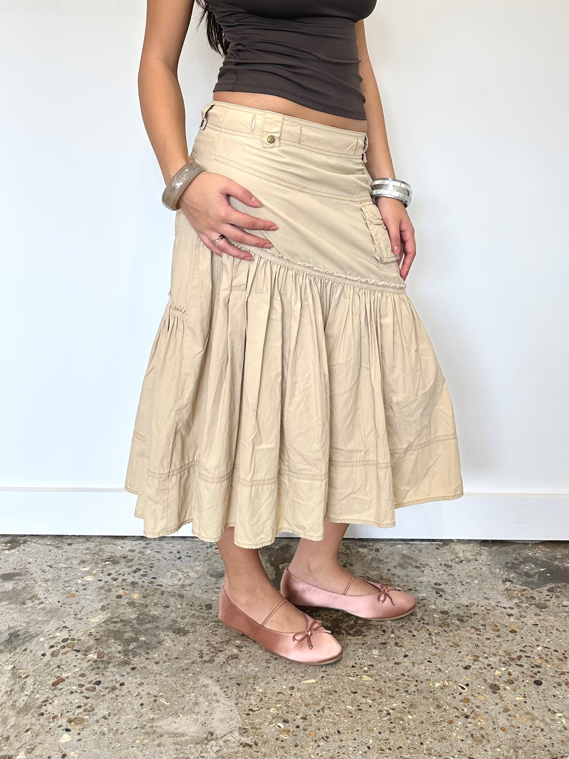 boho skirt — size s