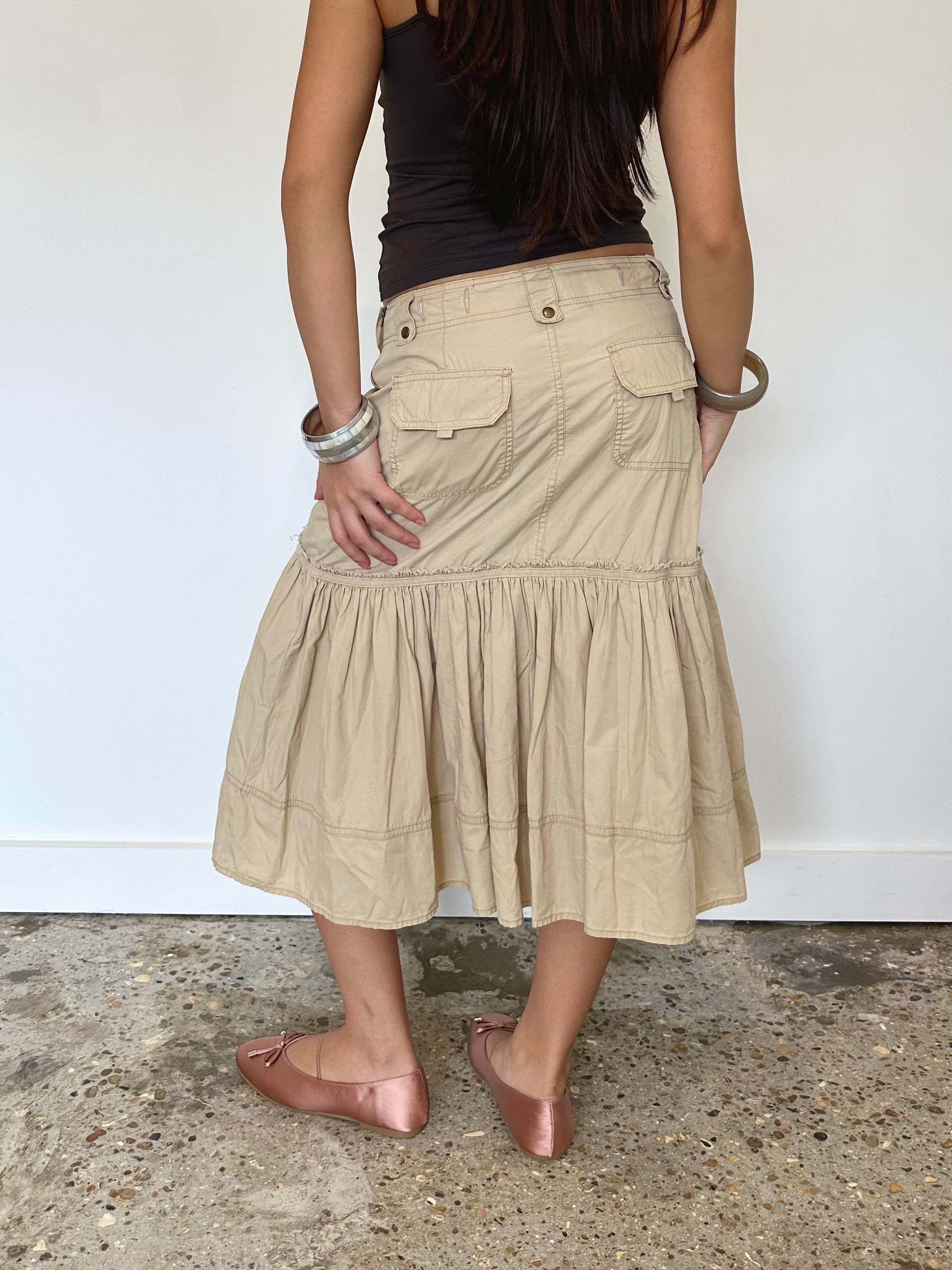 boho skirt — size s