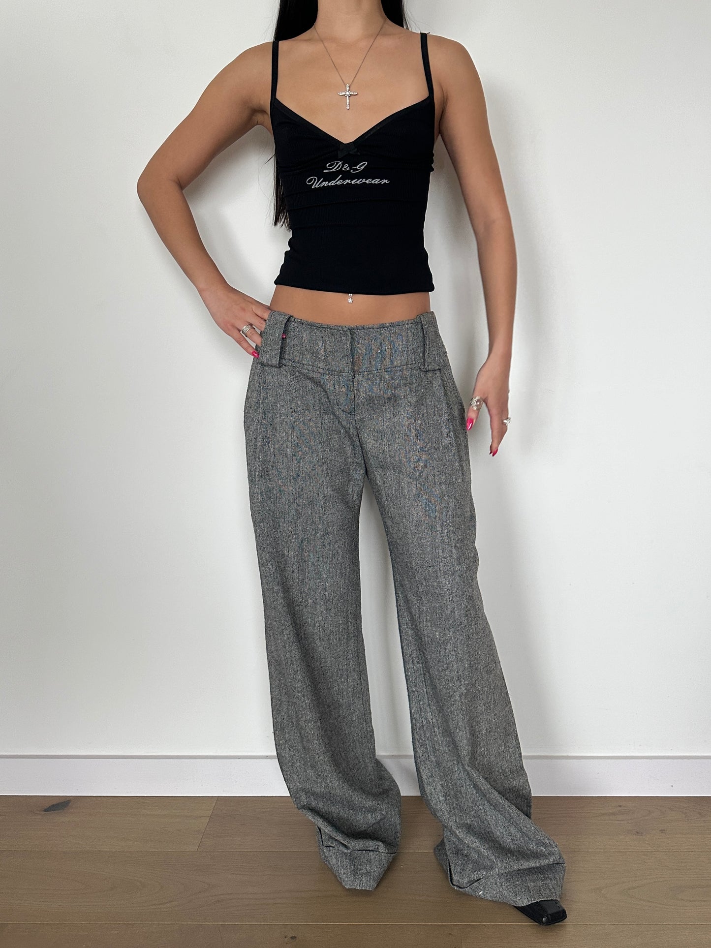 Baggy Suit Trousers · Size XS/S