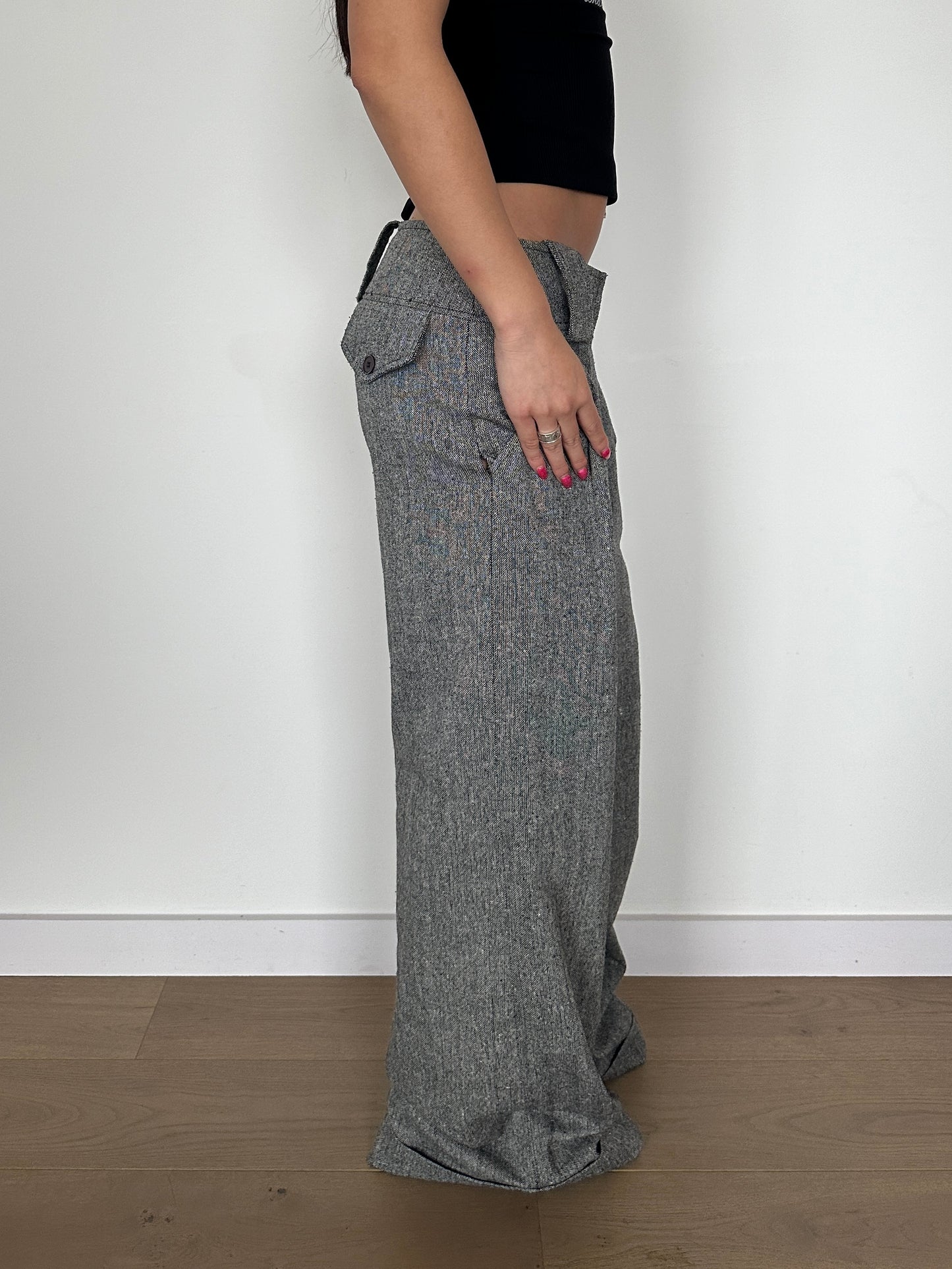 Baggy Suit Trousers · Size XS/S