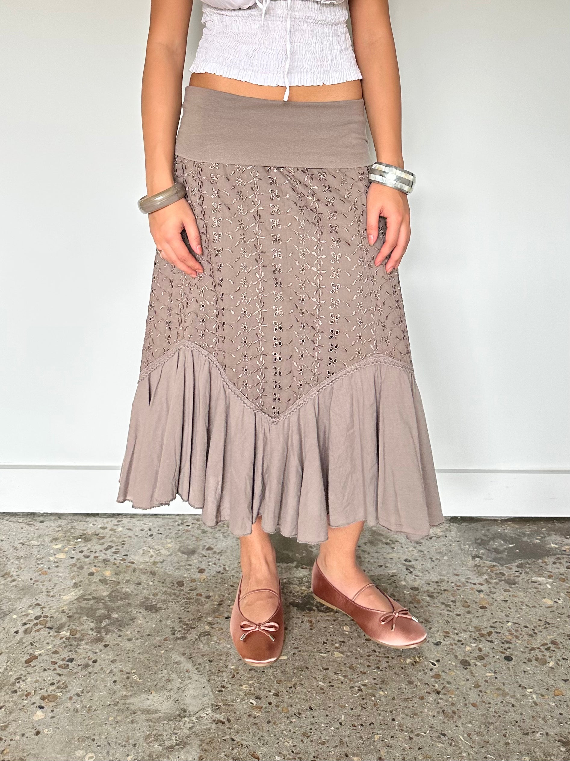 boho skirt — size s