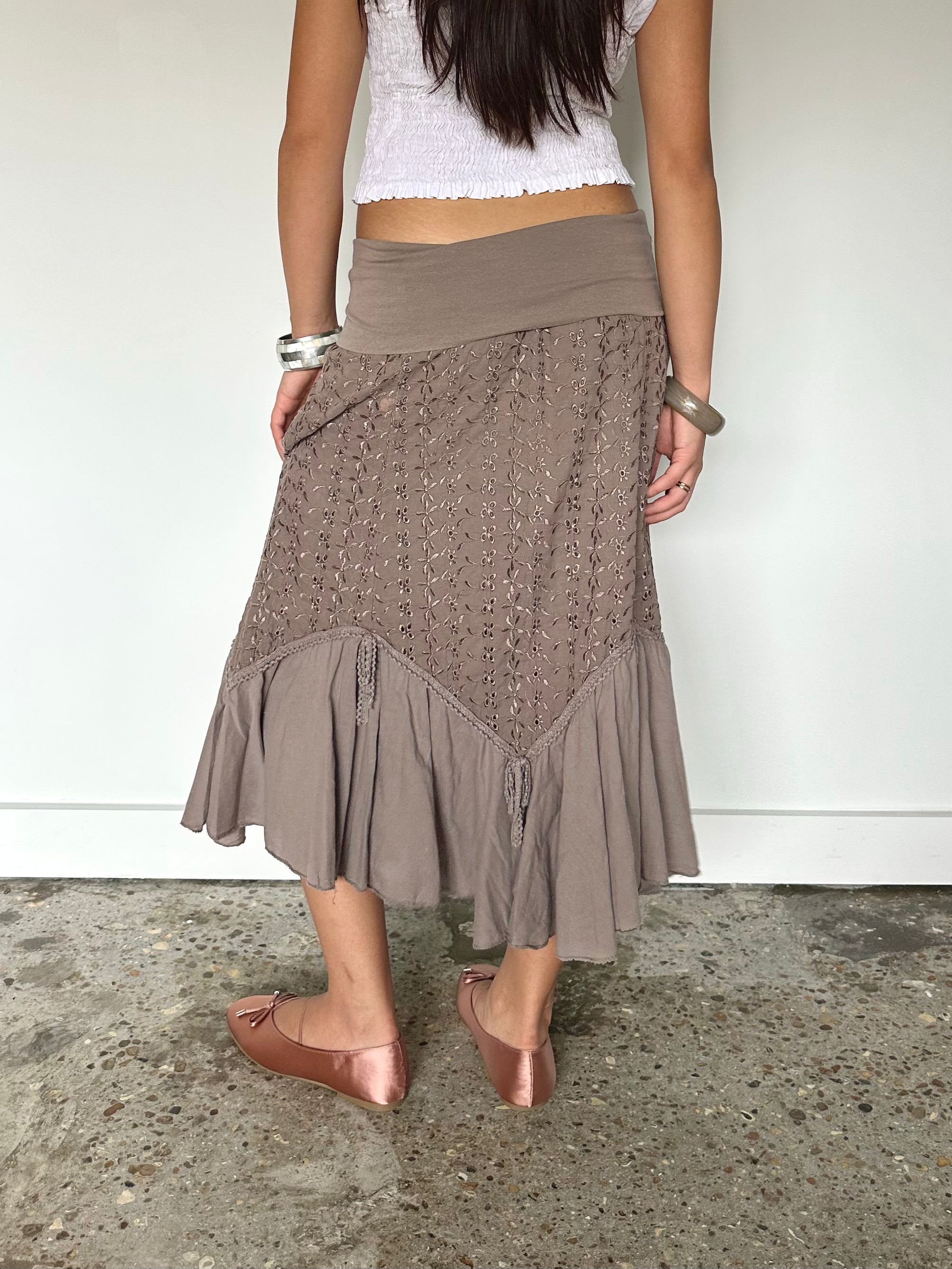 boho skirt — size s