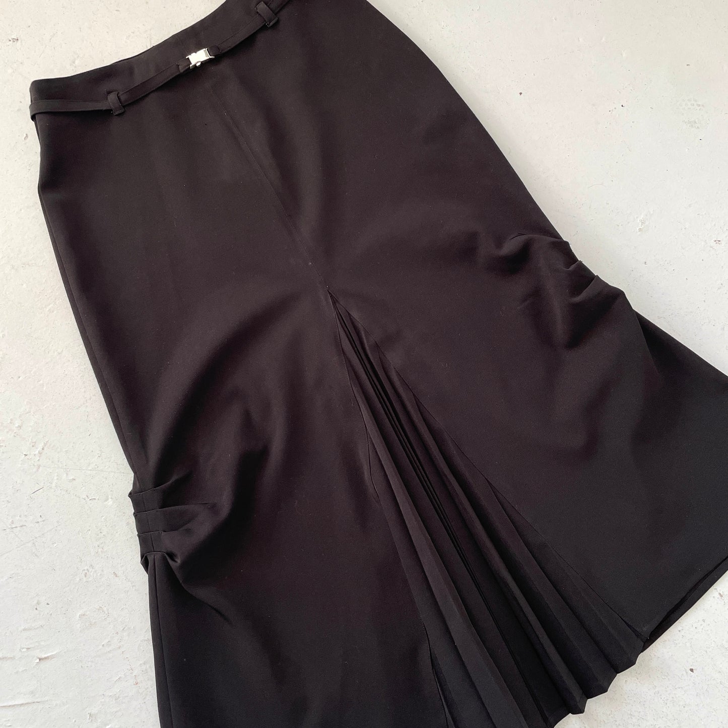 90's Asymmetric Long Skirt - Size S