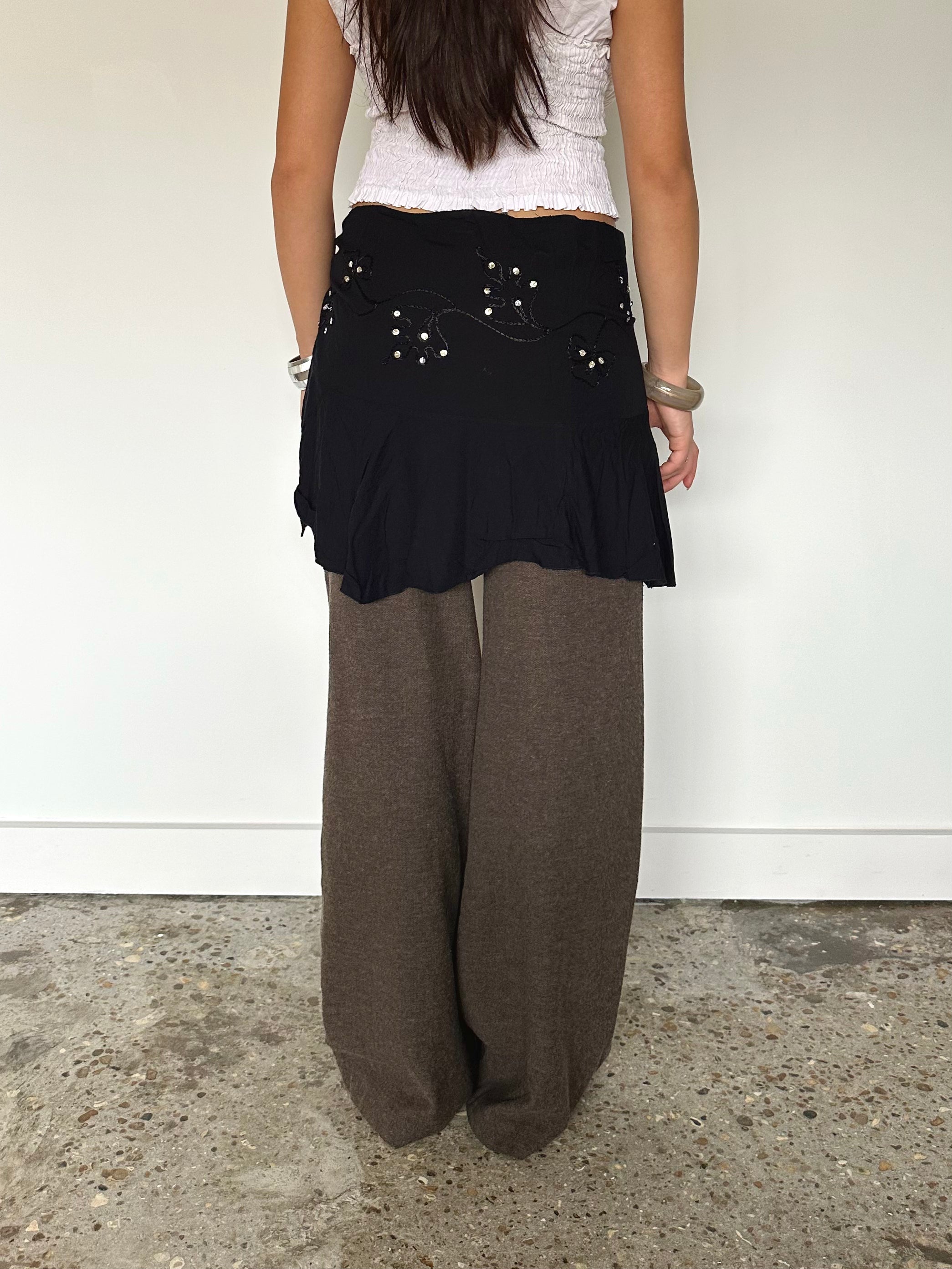mini skirt — one size