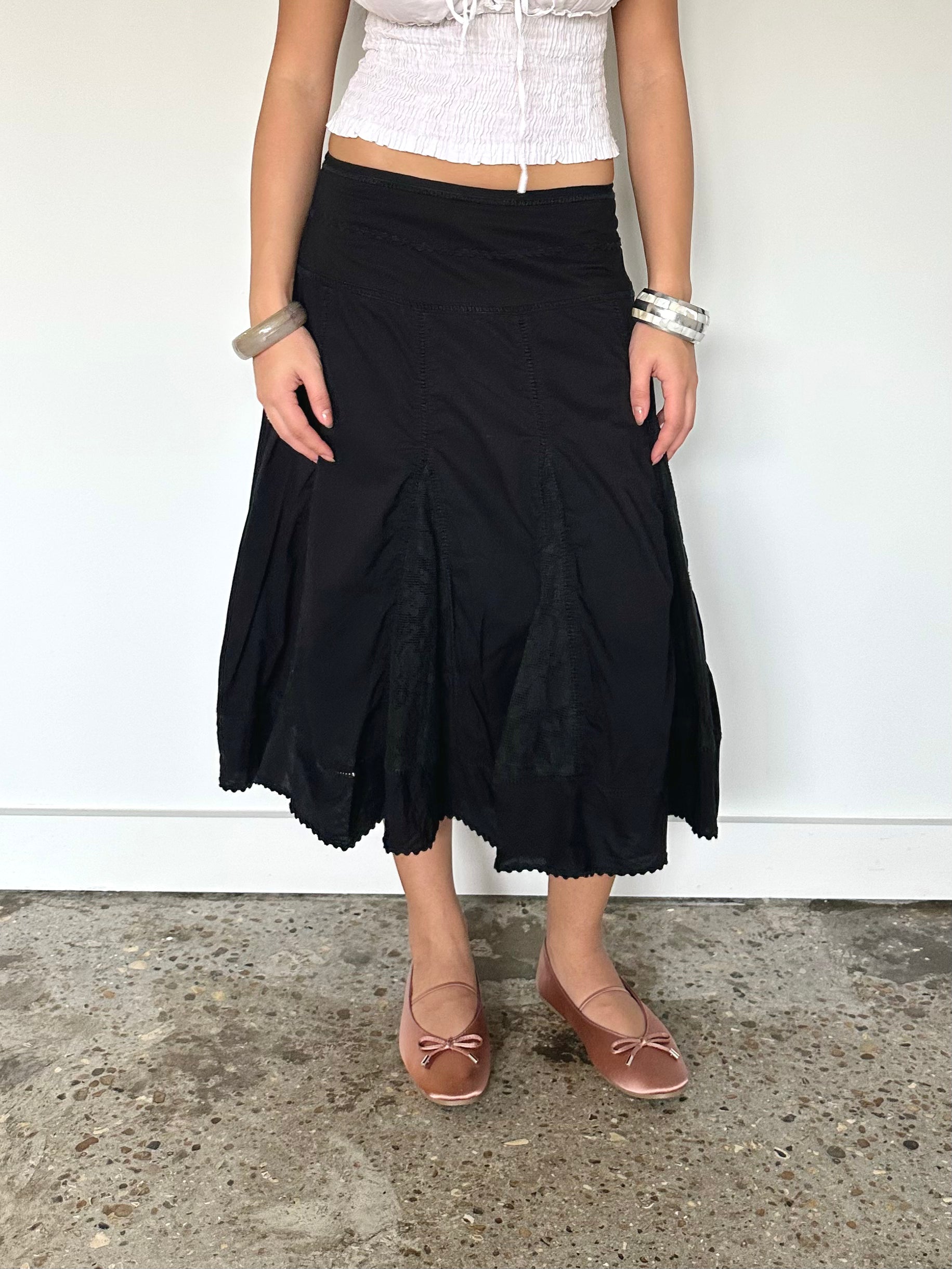 boho skirt — size xs