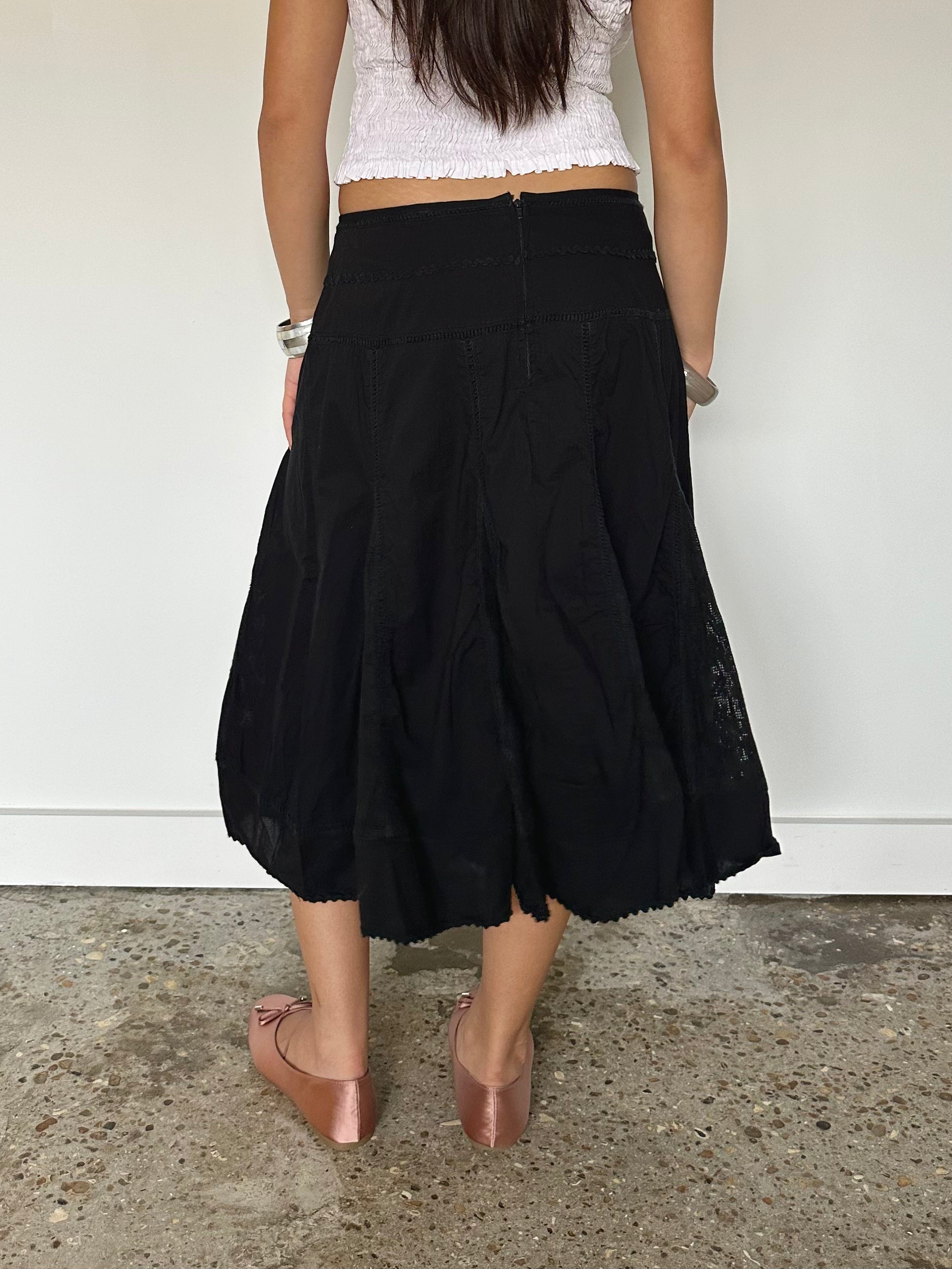 boho skirt — size xs