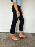 studded capris — size xs